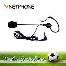 2017 cascos pará moto ktm capacete de futebol árbitro gancho fone de ouvido fone de ouvido mono para a arbitragem e para o treinador (vnetphone)
