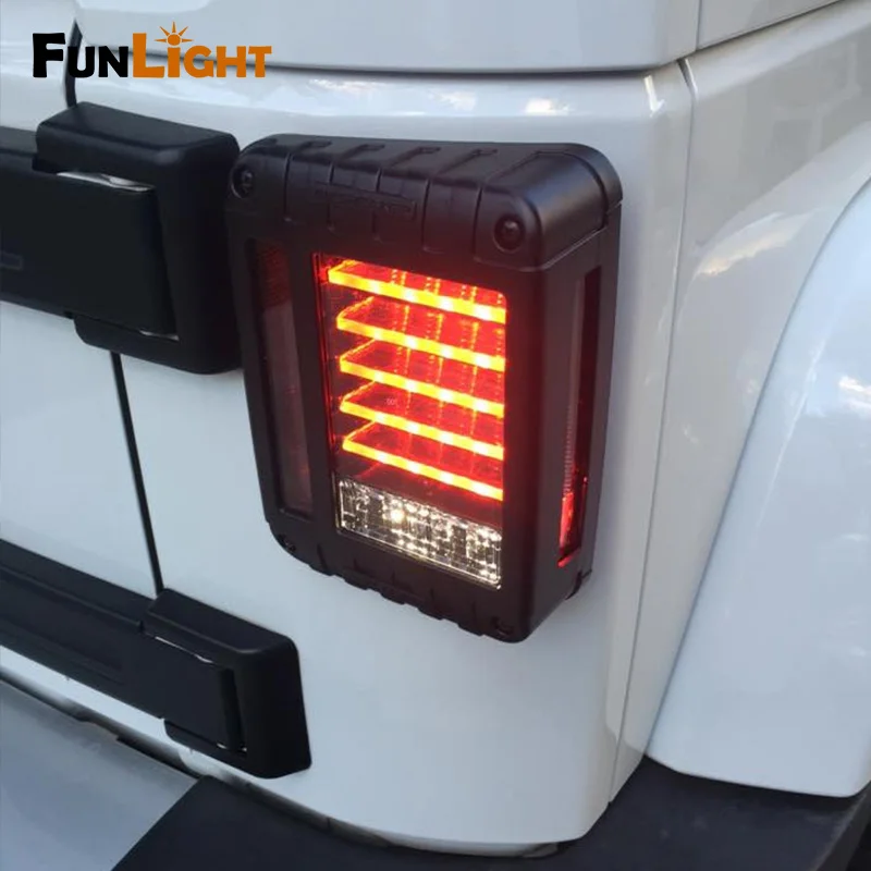 LED Tail Light For jeep Wrangler JK Brake / Reverse / Turn Signal Lamp