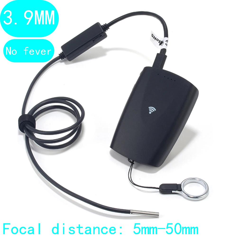3.9MM Endoscope Camera Near focal length Ear Nose Wifi Endoscope 4LED Camera Inspection Endoscope L