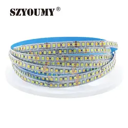 SZYOUMY 2835 CCT Светодиодные ленты 180 светодиодный s/m CW/WW двойной белый Цвет Температура Регулируемый гибкие ленты 16.5ft 5 м 12 V 24 V двойной Цвет