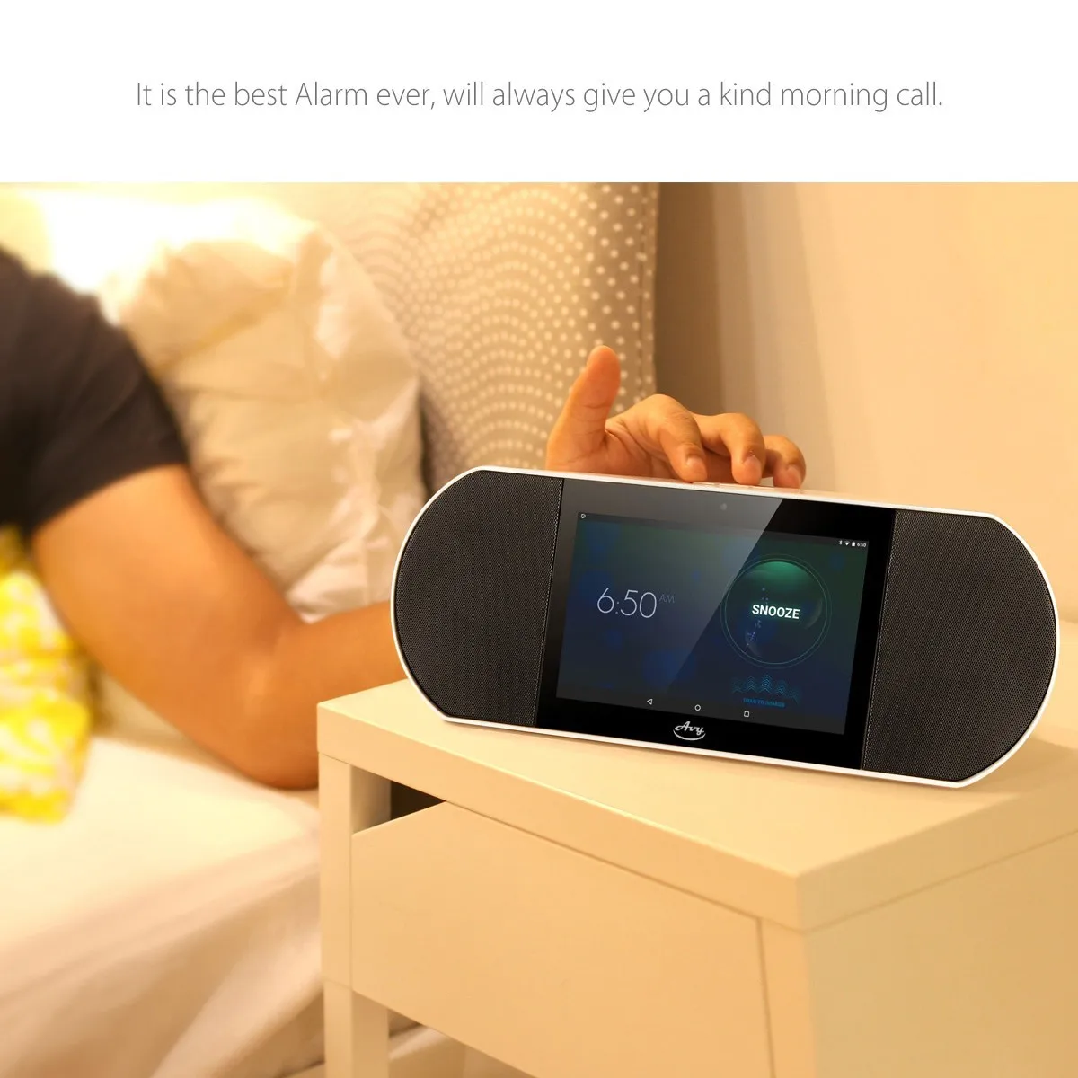 10pcs Zettaly Smart Sound Box Bluetooth 4.0 Speaker 7 inch Touch Screen Android 4.4 Quad Core 1GB 8GB Mini PC With Camera WiF