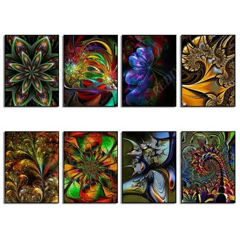 

Diamond Painting Shining Flowers Pattern Rhinestones Full Square / Round Drill Diamond Mosaic Home Office Decor Hobby & Crafts