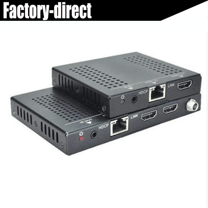 

Professional HDMI extender HDCP HDbaset 1.4 HDMI extender with HDMI loop output 4KX2k 40M&1080P 70M supported