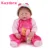 Kaydora 55 CM Full Silicone Boneca Reborn Banhar Parceiro 22 polegadas bonecas reborn Handmade Bonecas Realistas Brinquedos New Born Bebe presente