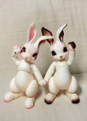 Кукла Peppi coкориang 1/8 шарнирная кролик животное модель для девочек и мальчиков