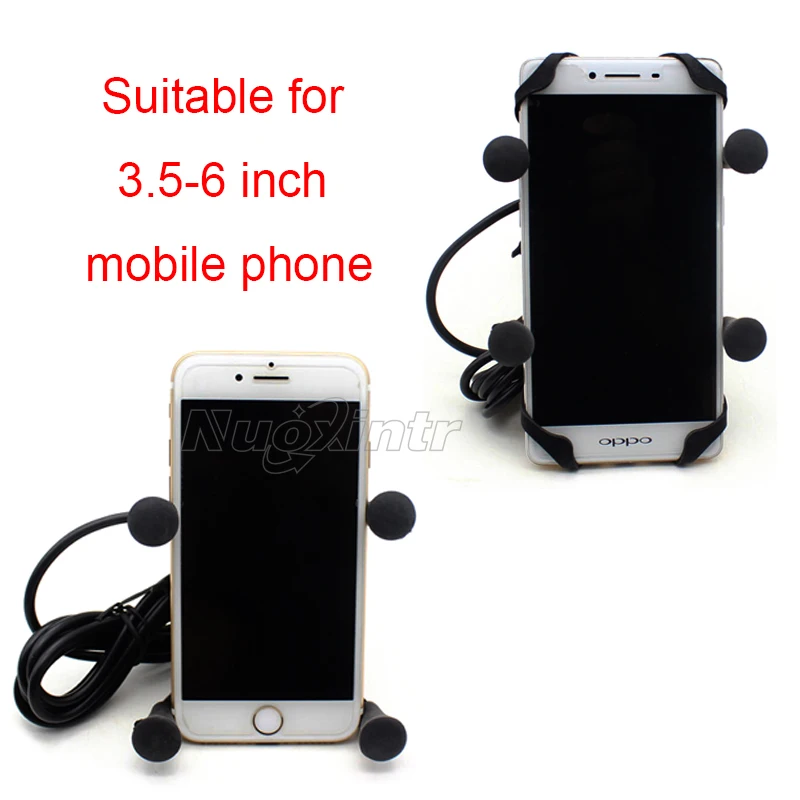 phone with a charge of the solid release of the mobile phone bracket for handle bike and motorcycle