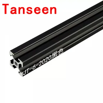 

576mm 2020 Black Aluminum Extrusion Profile For DIY CR10 3D Printer,3pcs/lot.