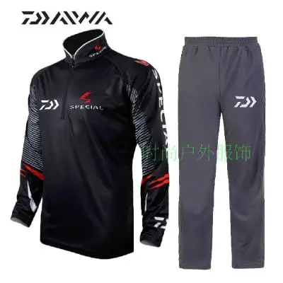 2016 Новинка Дава Daiwa Для мужчин повседневные комплекты одежды длинные Брюки для