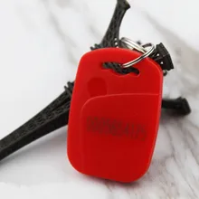 EM4100 брелок для ключей с рчид 125 KHz Близость ABS Водонепроницаемый метка связки ключей с металлическим кольцом только для чтения(упаковка 10 шт