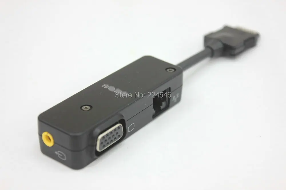 Оригинальный расширительный преобразователь VGA/LAN Адаптер A/V Out для ноутбука SONY VAIO