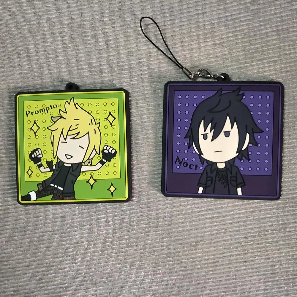 

Final Fantasy Japanese Original Anime keychain Rubber strap/mobile phone charms