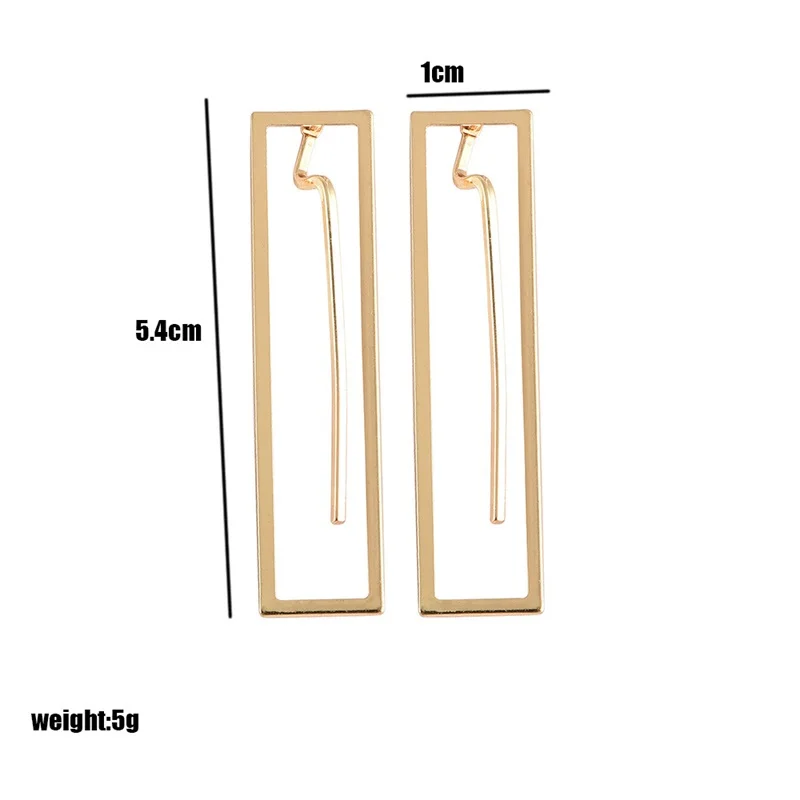 KISSWIFE, модные трендовые прямоугольные геометрические трехмерные женские серьги, Индивидуальные ювелирные изделия, новинка