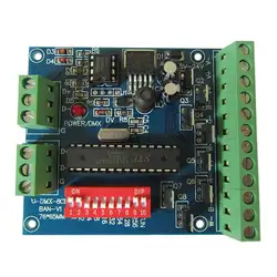 RGBW 8 канальный dmx-контроллер 2 группа RGBW 8CH декодер для светодиодной полосы света дропшиппинг