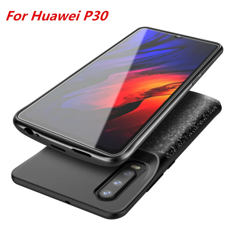 Для huawei P30 Батарея чехол 4700 мАч крышка смартфона Мощность банка для чехол|Чехлы с