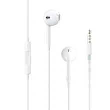 Apple EarPods с 3,5 мм разъем для наушников | Apple наушники для телефонов стерео в ухо наушники с микрофоном для iPhone iPad Mac