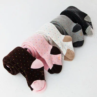 

Autumn and winter baby thick pantyhose cotton terry warm socks