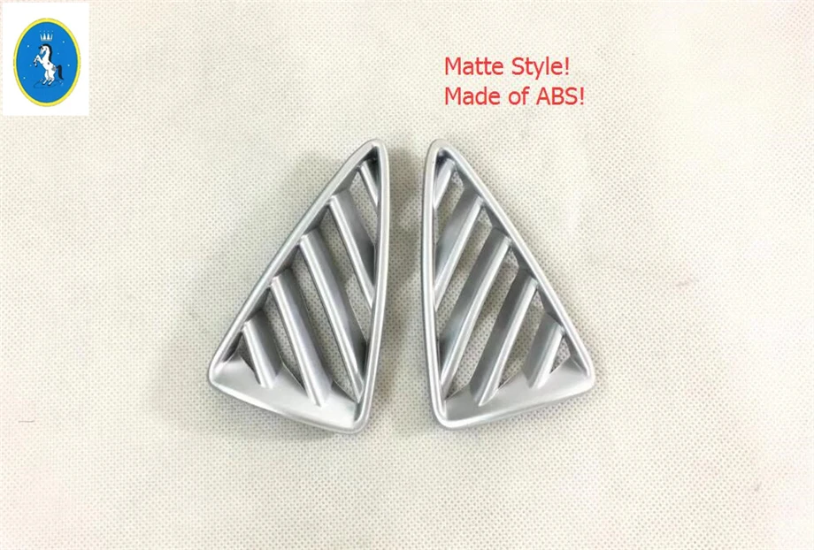 Yimaautotrims Dashboard Side AC Air Outlet Air Frame Cover Trim 2 Piece Kit Colorful Interior Fit For Mazda CX-3 CX3