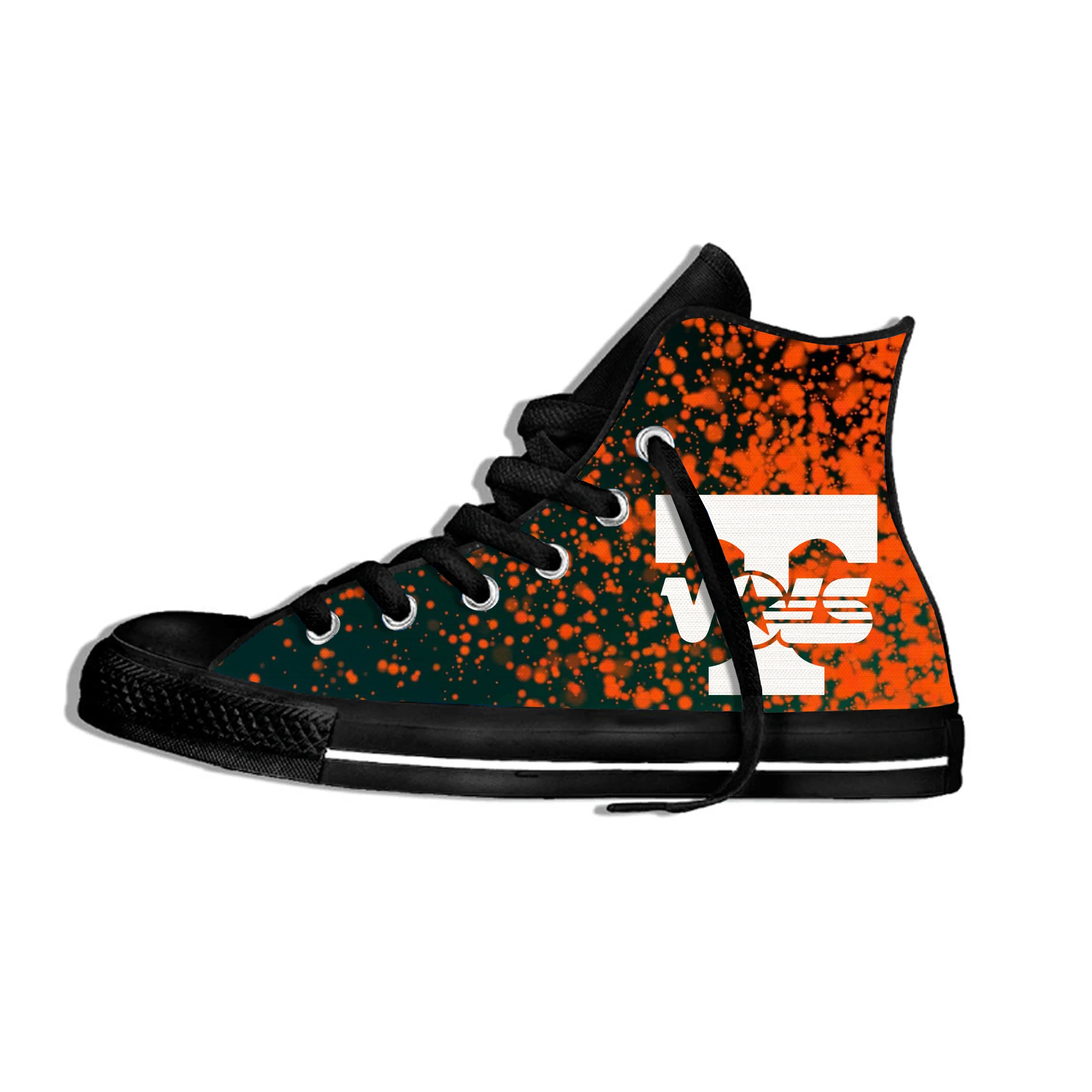 

Lightweight Men's/women's Tennessee Shoes Casual University Shoes Flat Canvs Sneakers Breathable High Top Shoes