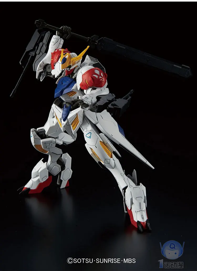 Новинка, синяя фигурка Gundam Barbatos, волчанка(1/100), модель Gundam, наборы, ASW-G-08, хищник, железокровные сироты