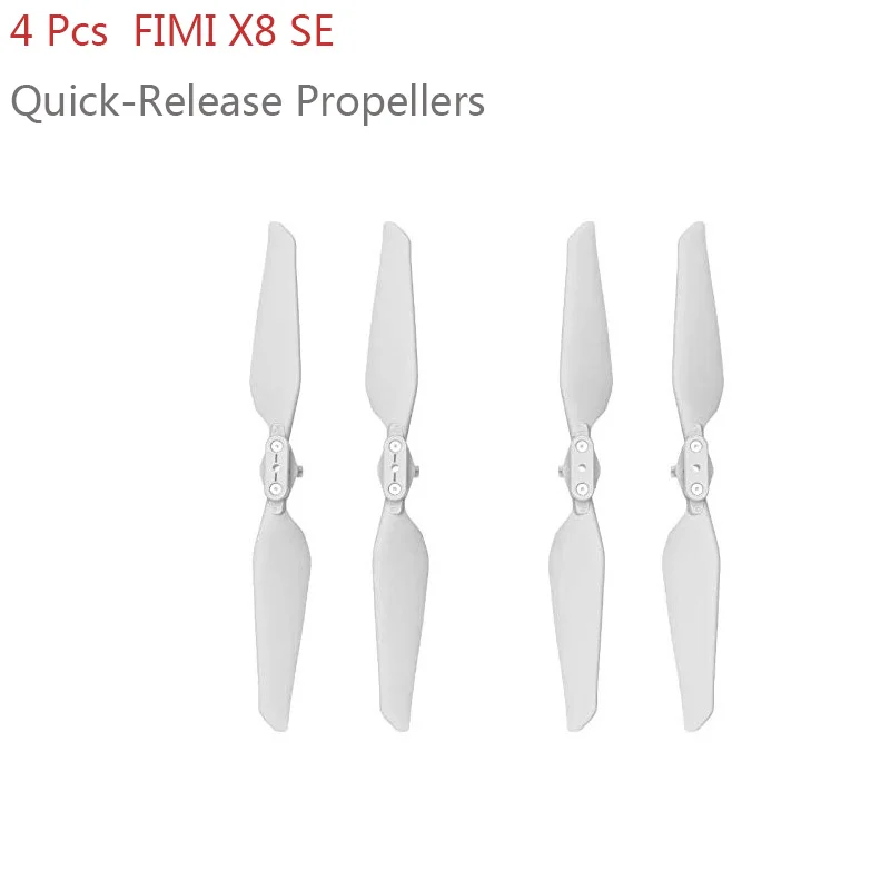 

4PCS/2 Pairs FIMI X8SE RC Quadcopter Spare Parts Quick-Release Foldable Propellers for FIMI X8 SE Propellers Replacement