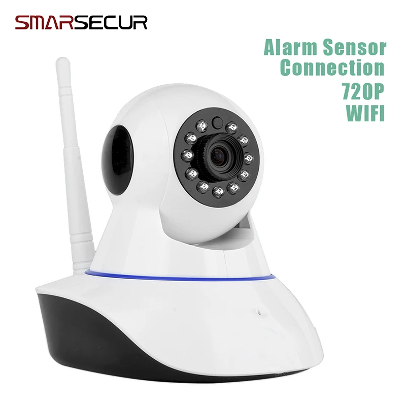 Smart Wireless IP Camera 720P HD WiFi Networ Security Night Vision
