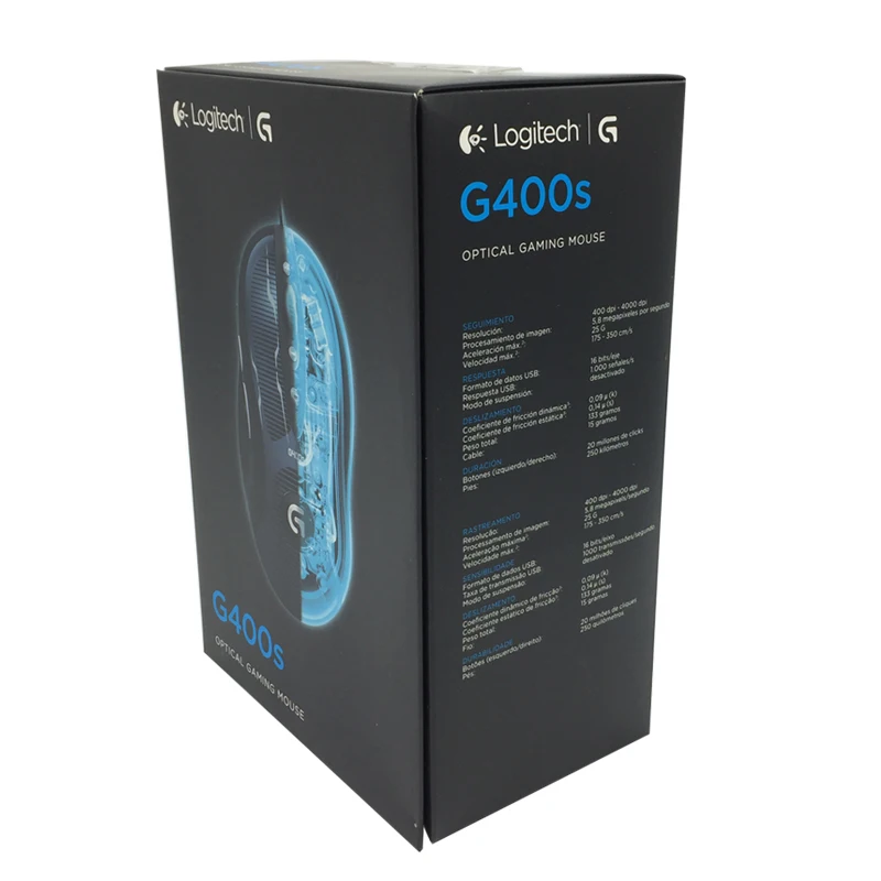 _ Logitech Проводная оптическая игровая мышь G400s 4000 точек/дюйм без на 100% подлинный и