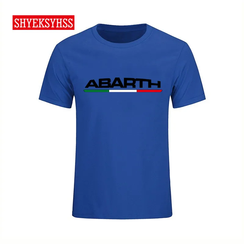 

ABARTH logo men's Tshirt, car T shirt, scorpion fashion brand quality clothing short sleeve, comfortable automatic T-shirt