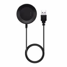 1 м черный usb-кабель Быстрая зарядка данных клип зарядная станция Док-станция зарядное устройство Колыбель линия для zte кварцевые ZW10 Смарт-часы