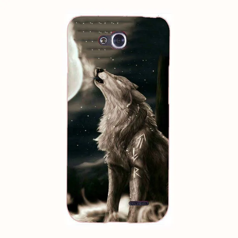 Phone Cases For For LG Optimus L90 D410 D405 D405N Case Print Rose Wolf Patterned Cover Soft Silicone Back Shell Fundas Para