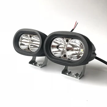 

12v-24v Pair 40W Led Autos Spot headlight Offroad Car 4x4 truck headlamp 4WD Fog light Motorcycle driving light ATV Work lights