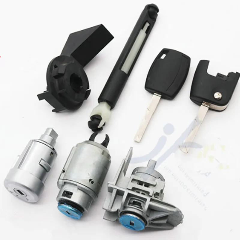 

DAKATU OEM Auto Car Left door lock cylinder for Ford focus 2005-2013 full set door lock cylinder ignition lock