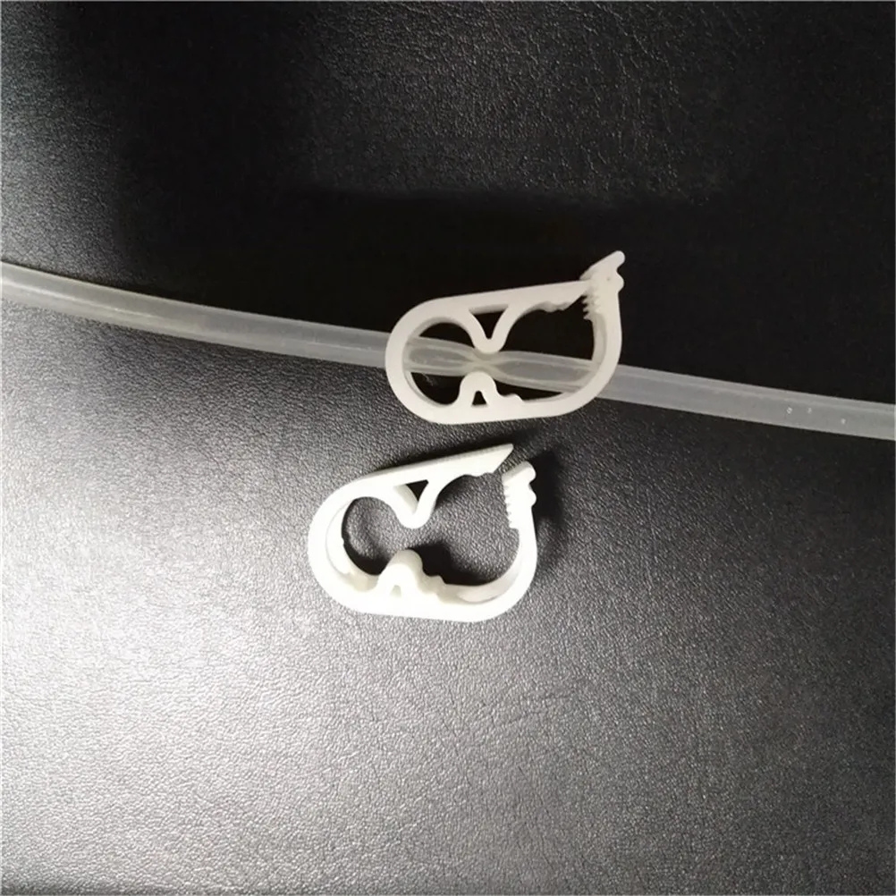 

10pcs DIY Bar Home Brew Bar Tool Brew Syphon Tube Clip Pipe Hose Flow Control Wine Beer Making Clamp Holder