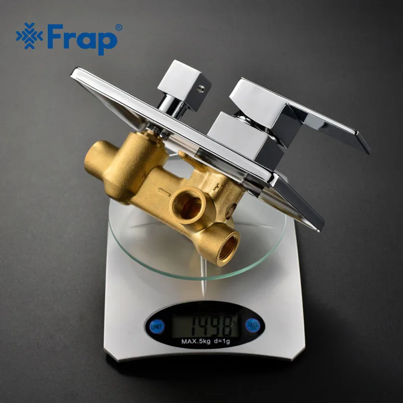 Смеситель для душа FRAP fld3002 смеситель из латуни с хромированной насадкой