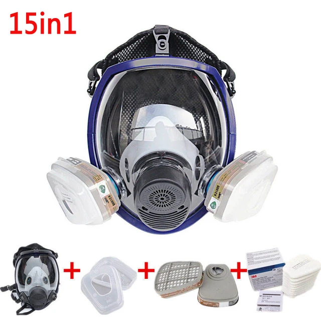 Updated Full Face Mask For 6800 Gas Mask Full Face Facepiece Respirator