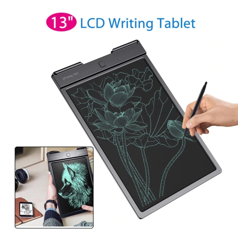 

13 Inch LCD Writing Drawing Tablet Handwriting Pads Board Eco-friendly Durable