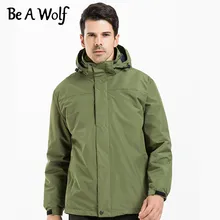 Походная куртка Be A Wolf для женщин и мужчин, уличная одежда для кемпинга, катания на лыжах, охоты, рыбалки, зимнего дождя, Водонепроницаемые дождевые куртки J1634/J1635