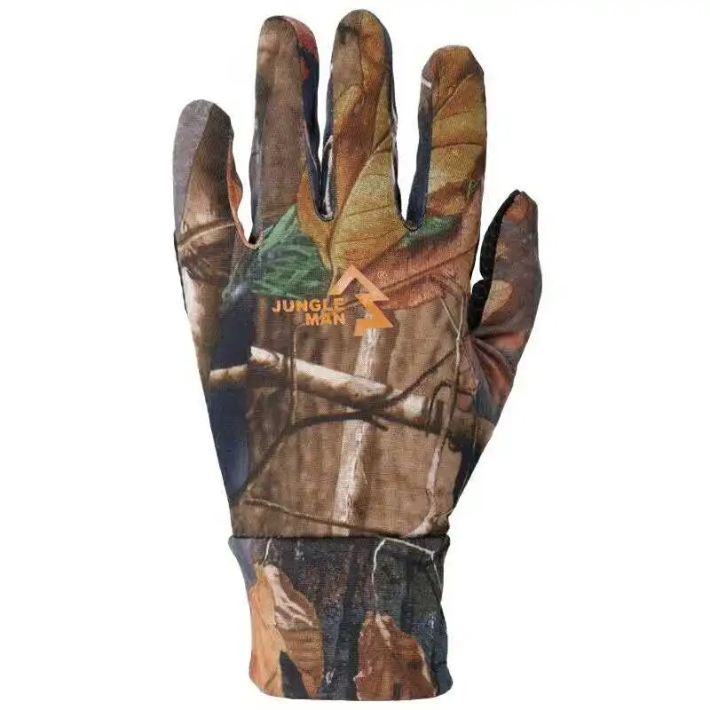 

Spring Summer Outdoor Adult Unisex Bionic Camouflage Hunting Fishing Gloves Breathable Anti-skid Touchscreen Full Finger Gloves