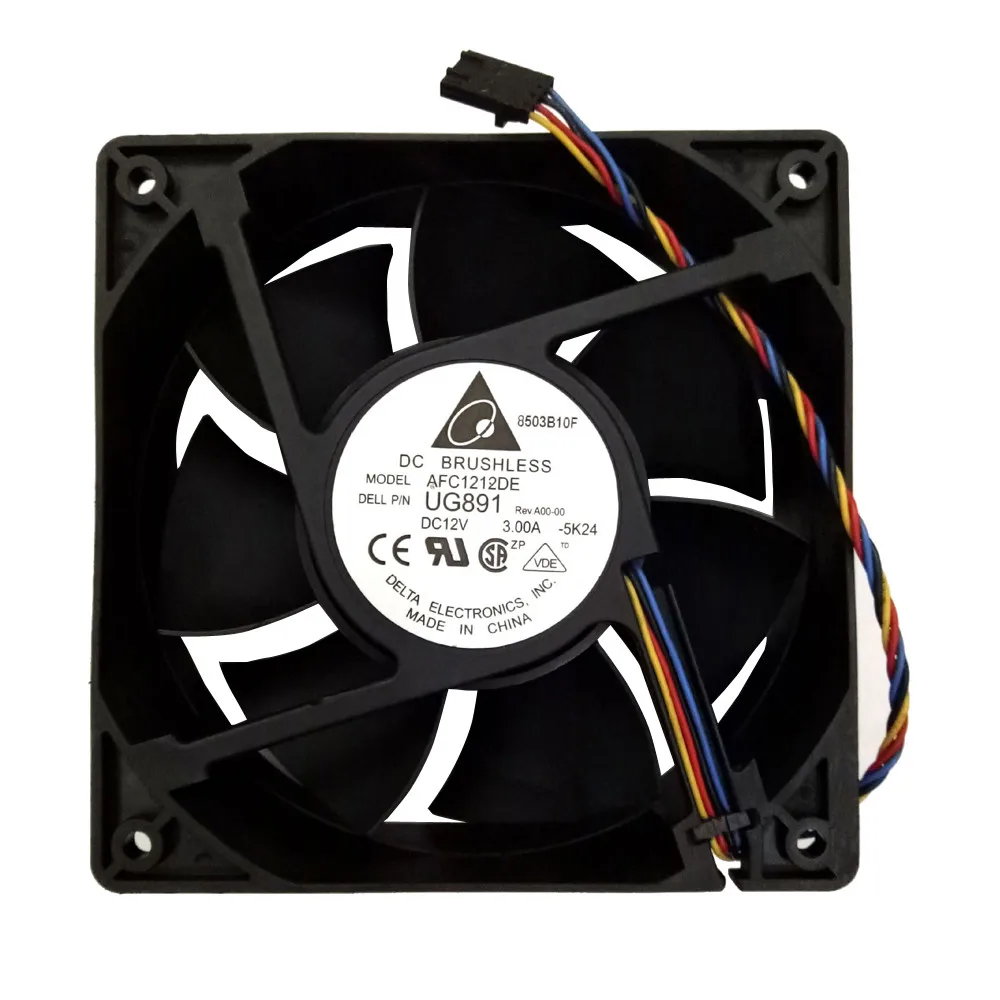 Вентилятор охлаждения 6000 об/мин запасной 4 контактный разъем для Antminer Bitmain S7 S9 6M3