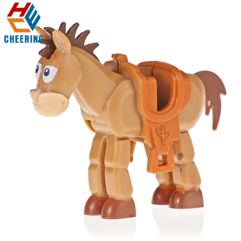 

Single Sale Building Blocks Toy Story Pumping Buzz Dolls Lightyear Woody Jessie Figures Bricks Action For Children Toys PG1946