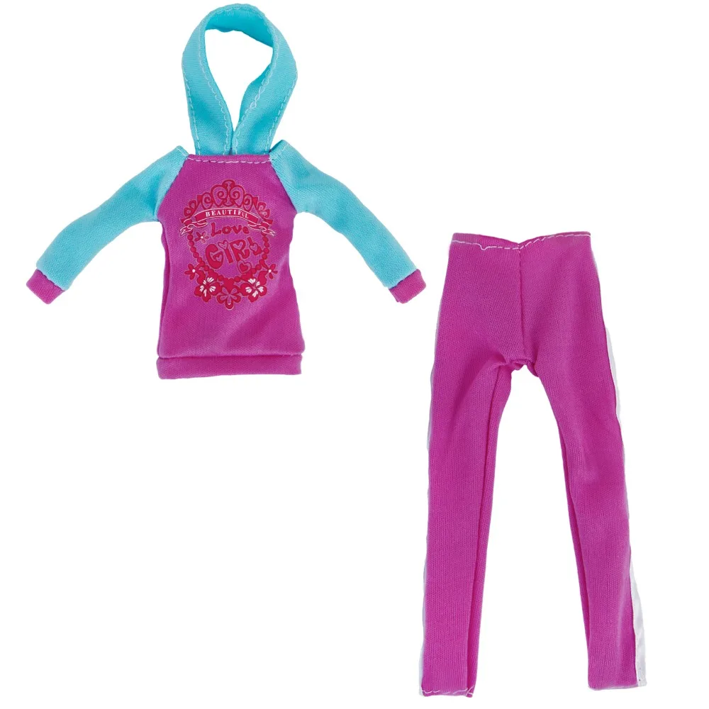 Модная спортивная одежда, повседневная одежда, футболка, брюки, цветная Кепка, костюм для йоги, аксессуары, одежда для куклы Барби, детские игрушки, сделай сам
