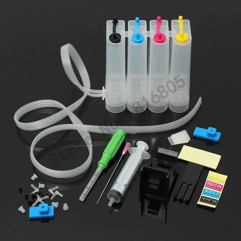 

Continuous Ink System for Canon PG210 PG-210 PG-210XL CL211 for PIXMA MX320 MX330 MX340 MX360 MX410 MX420 IP2702 Printer DIY Kit