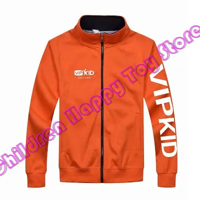 

New Autumn Spring Vipkid Jacket Teacher Dino Zipper Up Jacket Sweatshirts For Men Or Women Overcoat Offical One