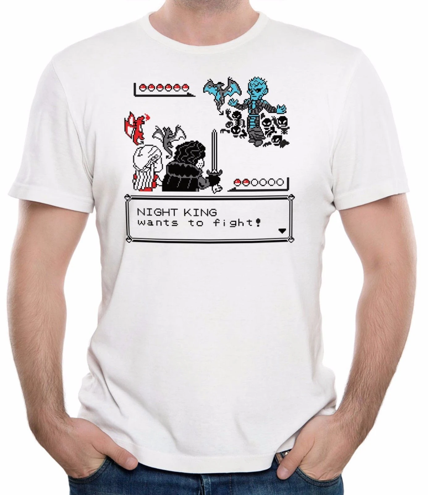 Juego pokemon comedia juego geek Camisetas Juego de Tronos Camiseta|Camisetas| - AliExpress