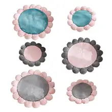 Предпочтительный круглый цветочный ковер, противоскользящий ковер, декоративный ковер для гостиной/спальни, противоскользящий мягкий ковер, современный ковер