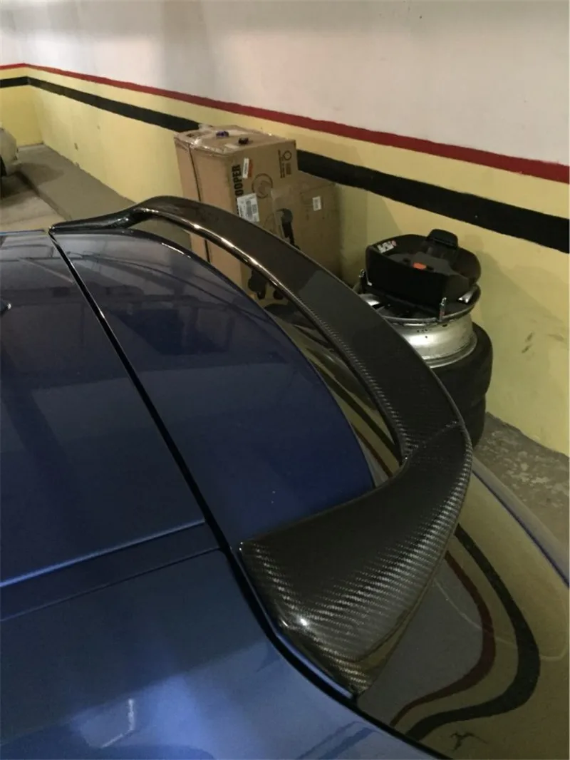 For BMW F20 Spoiler 2012 - 2016 1 Series 116i 120i 118i M135i F20 Carbon Fiber Rear Roof Spoiler AC Style F20 Spoiler(4)