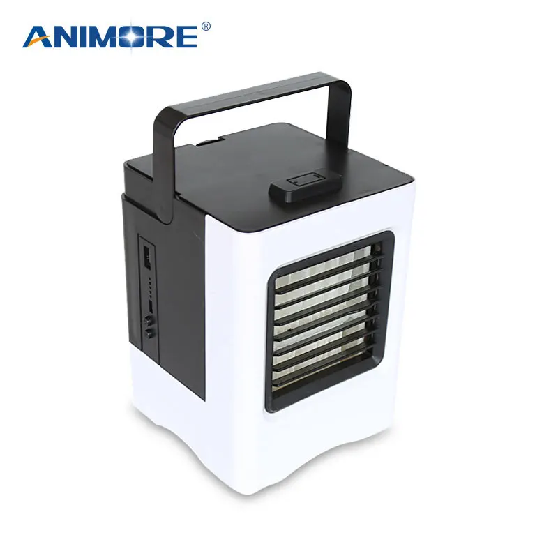 

ANIMORE Rechargeable Mini Portable Air Cooler Fan Air Conditioner Humidifier Purifier Desktop Air Cooling Fan For Office Home
