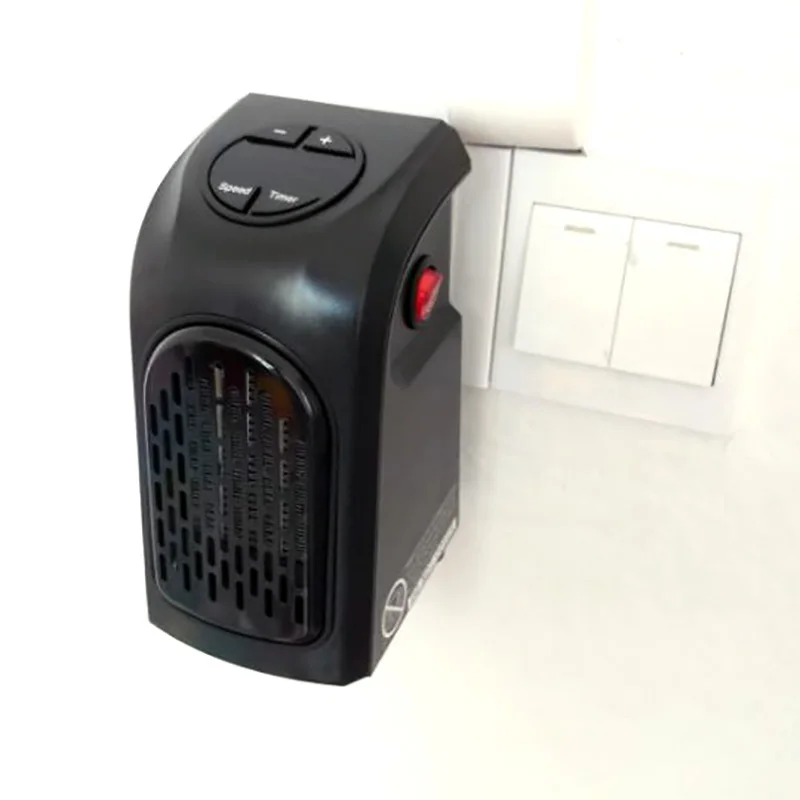 

Mini Electric Home Handy Heater Stove Hand Warmer Plug-In 400 W Wall Heater Kitchen Bar Bathroom Hotel Travelling