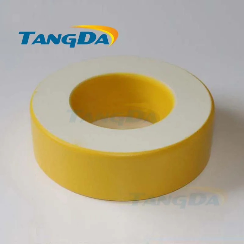 

Tangda Iron powder cores T650-26 OD*ID*HT 165*89*51 mm 434nH/N2 75ue Iron dust core Ferrite Toroid Core toroidal yellow white