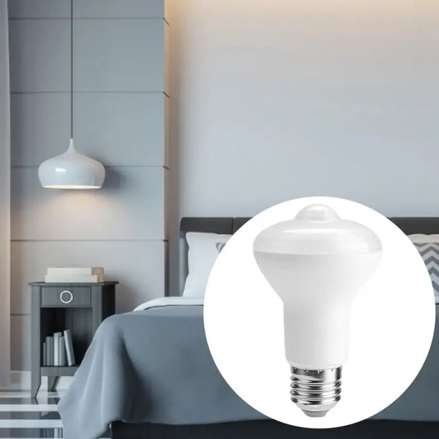 

AC 85-265V E27 5W LED Ceiling Light Bulbs With Infrared Human Induction For Indoor Warehouse