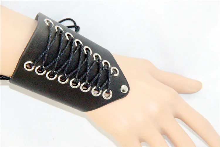 Игра косплей реквизит из натуральной кожи Bracer Arm Armor Warrior стимпанк браслет с повязкой средневековая манжета